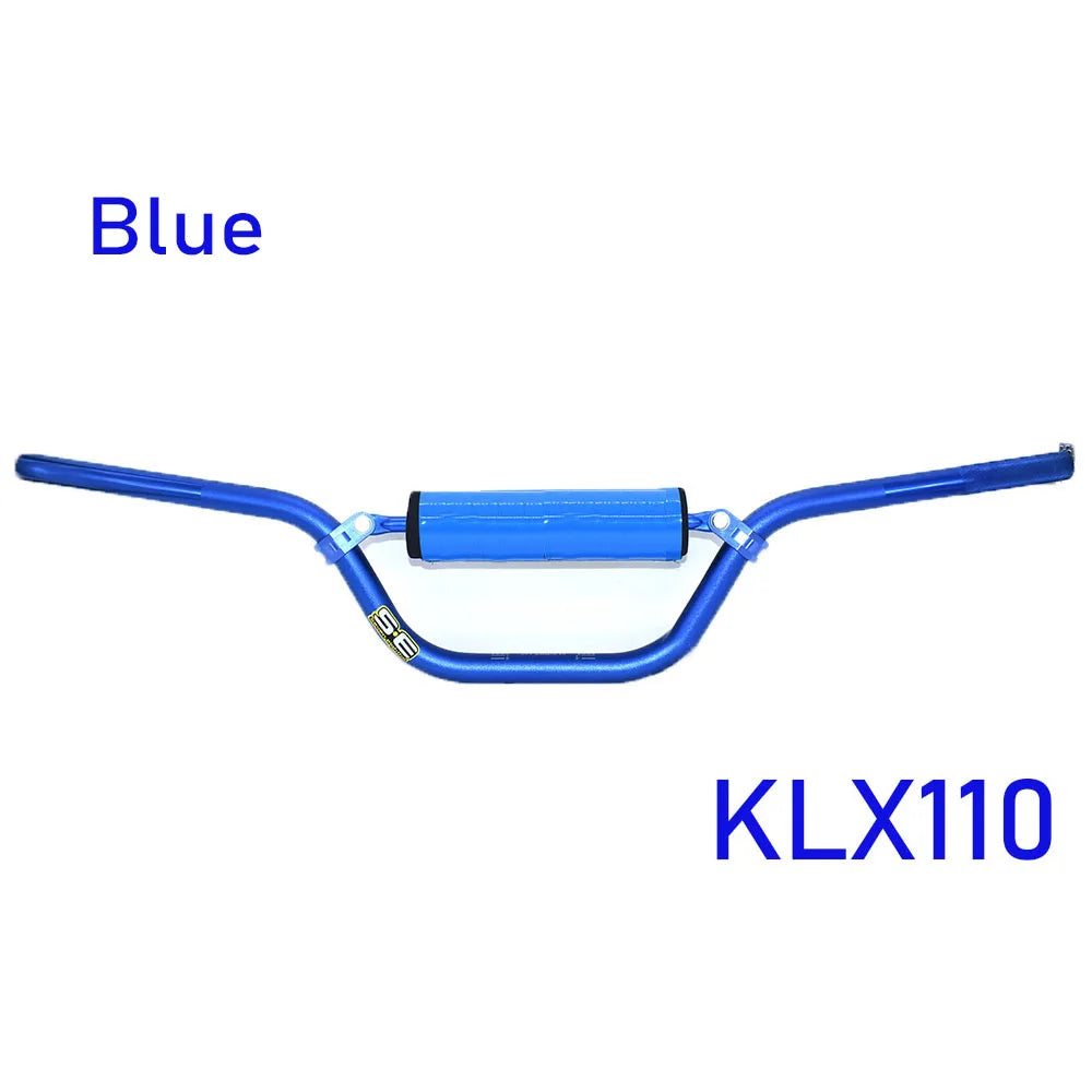Motorcycle Handlebar 7/8" 22mm Motocross Moto Dirt Pit Bike Aluminum Bar For KLX DRZ 110