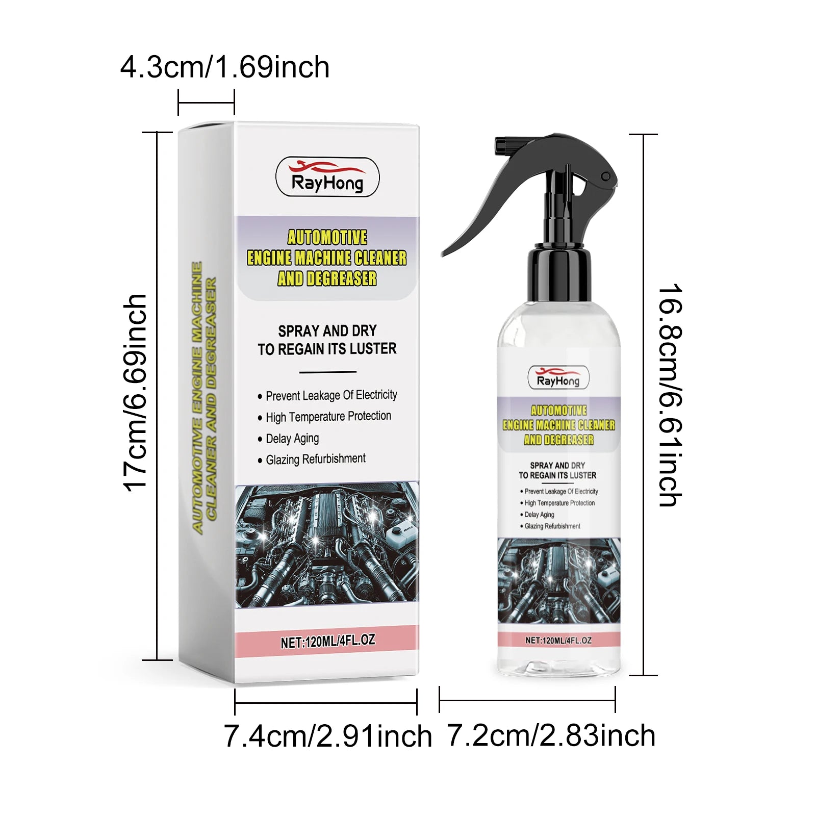 RAYHONG Car Engine Bay Cleaner