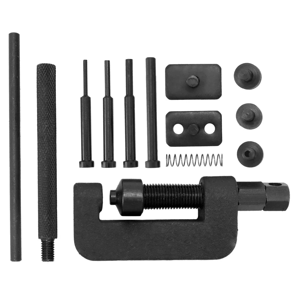 13-Piece Bicycle & Motorcycle Chain Removal & Breaker Tool Kit – Pins 2.2/2.9/3.8mm – Red Box – 780g – $39