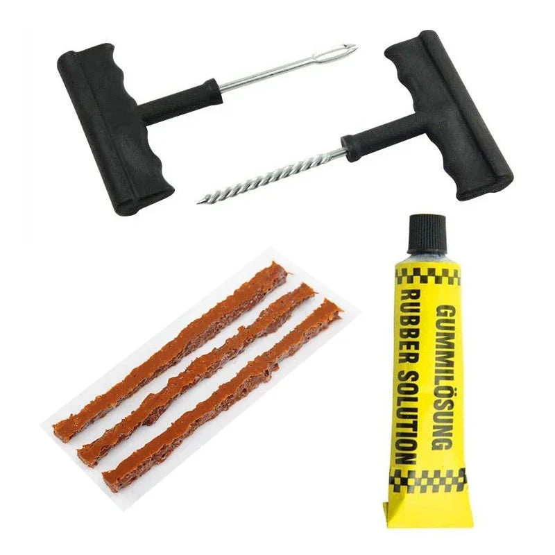 5–50Pcs Tubeless Tyre Puncture Repair Rubber Strips – Car Motorcycle Truck Vacuum Tire Repair – 100×6mm Butyl Rubber – $14