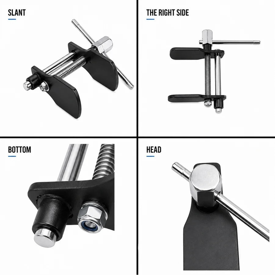 Butterfly Disc Brake Pad Spreader – Brake Disc Tools – Disc Brake Pump Regulator Motorcycle Piston Caliper Compressor Cylinder Tool – Black – $21