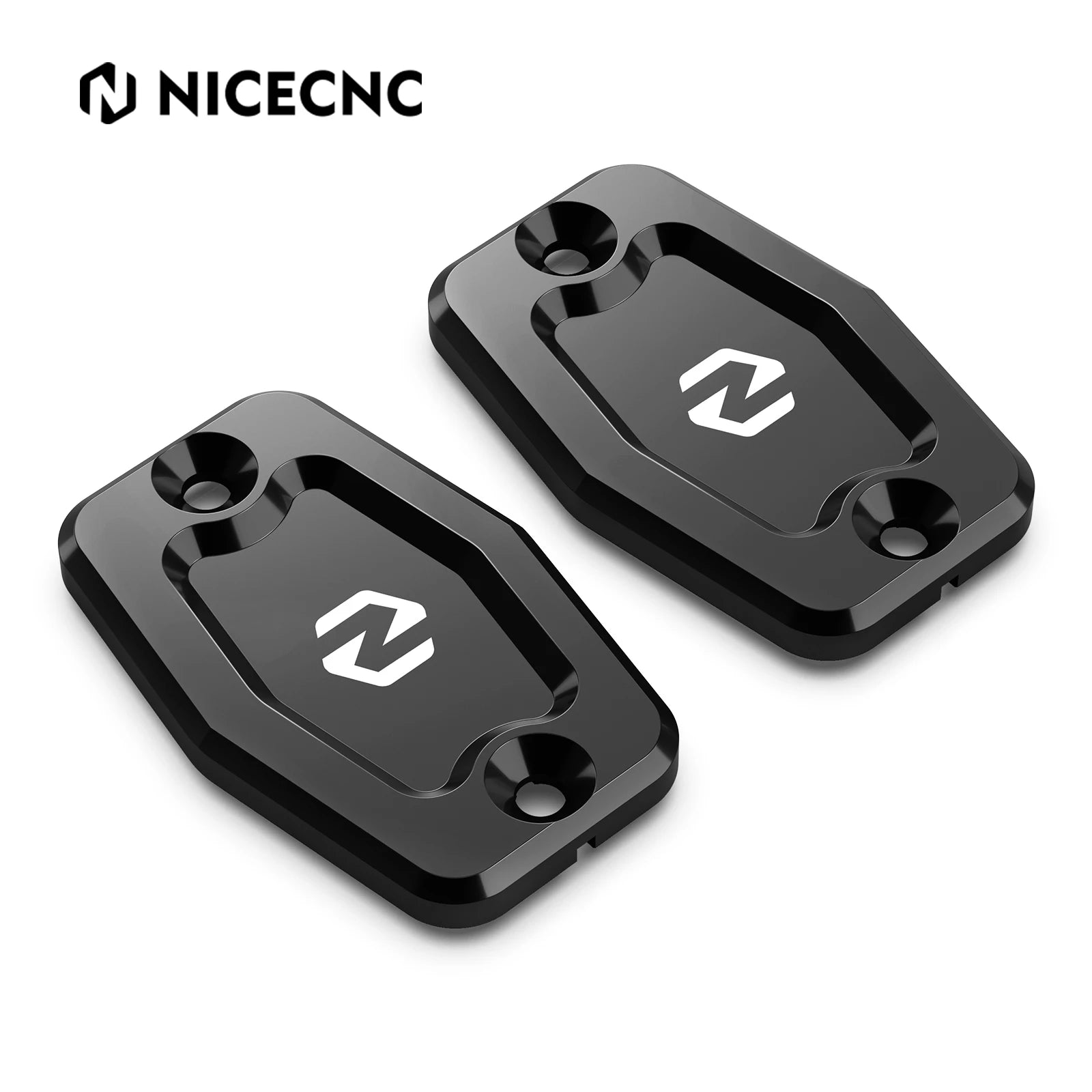 Husqvarna TE/FE 150–501 2022–2024 / GasGas EC/ECF 250–350 2021–2024 NICECNC Shorty Brake Clutch Lever & Fluid Reservoir Cover – CNC 6061-T6 Aluminum – $21–$116