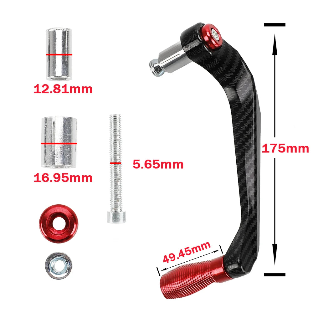 CFMOTO 675SR-R 2024–2025 Brake & Clutch Lever Hand Guard Protector – CNC Aluminum – 8 Colors – $24