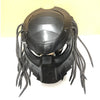 Carbon Fiber Helmets – Predator Full Face Motorcycle Helmet, DOT & ECE Certified, Retro Racing Design