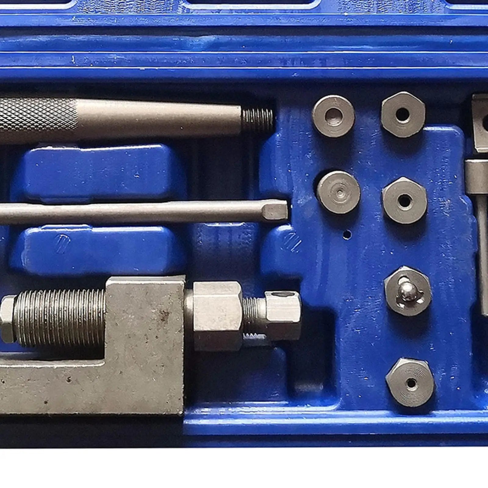 Motorcycle Chain Breaker Riveting Tool Set – for 520 525 530 630 Chain – Heavy Duty Investment-Cast Mechanical Repair – $84