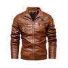 PU Leather Motorcycle Jacket