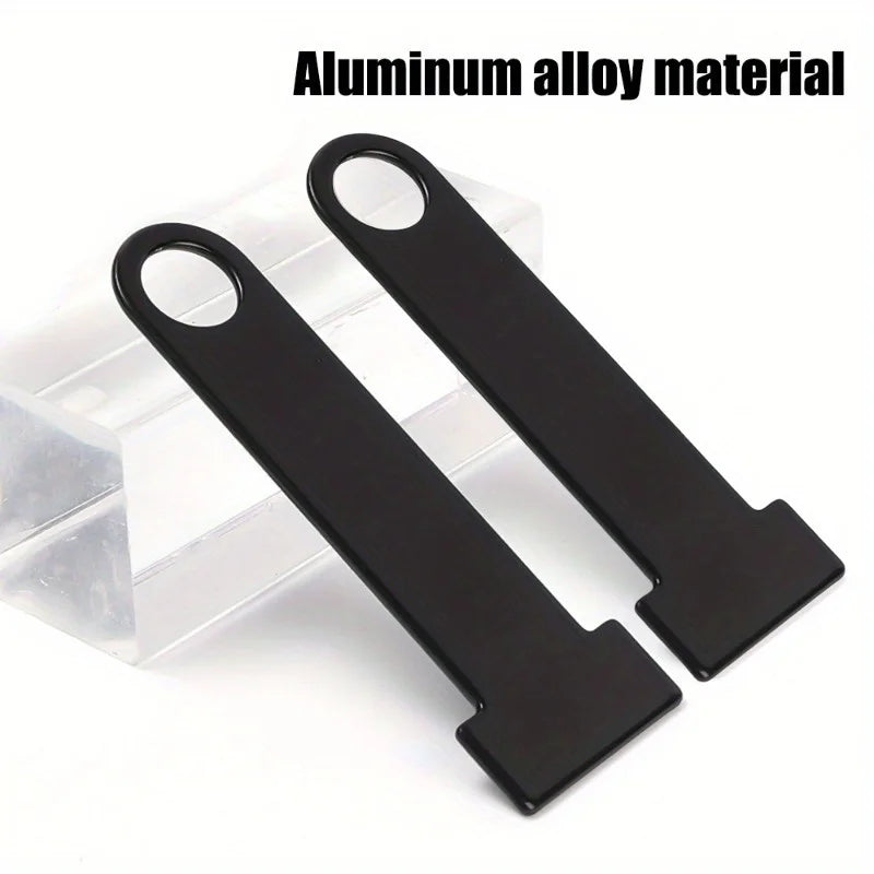 1Pair motorcycle helmet lock link brackets Battery-free anti-theft lock Steel ring lock connector High quality alloy accessories
