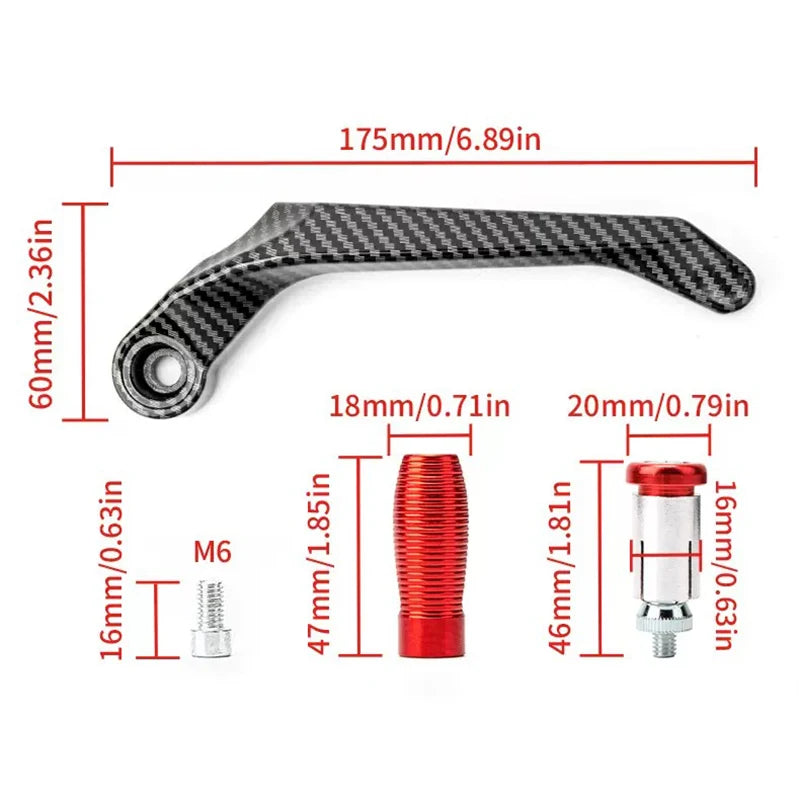 Lever Protector Guard 22mm Ducati Scramb