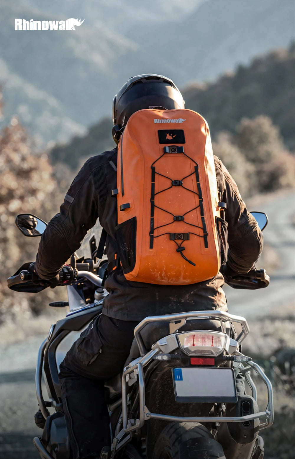 Motorcycle Backpack – Rhinowalk 26L Waterproof Laptop & Helmet Bag