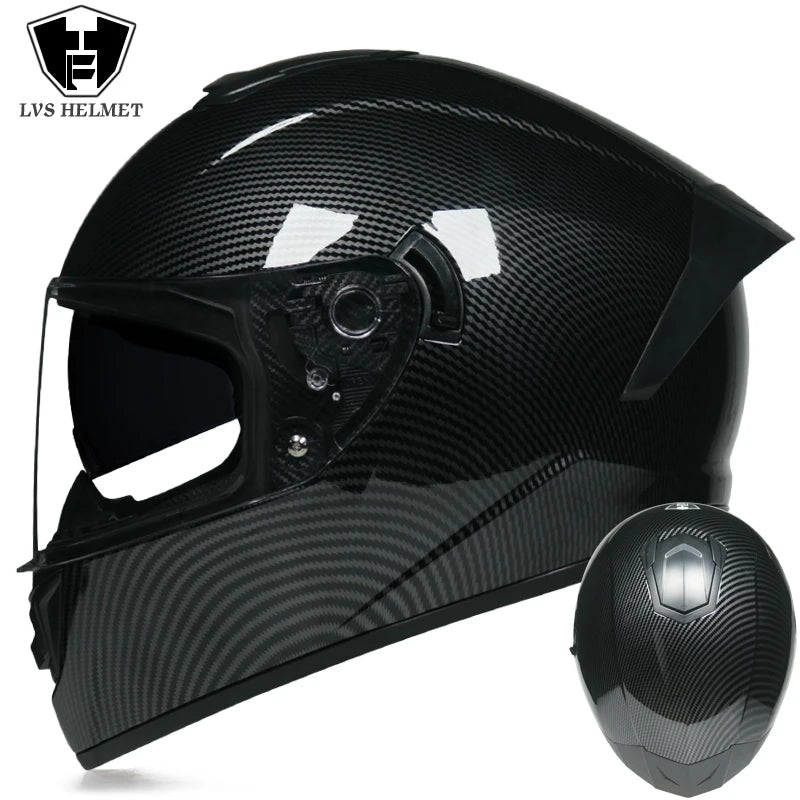 Winter Warm Full Face Helmet with Double Visor