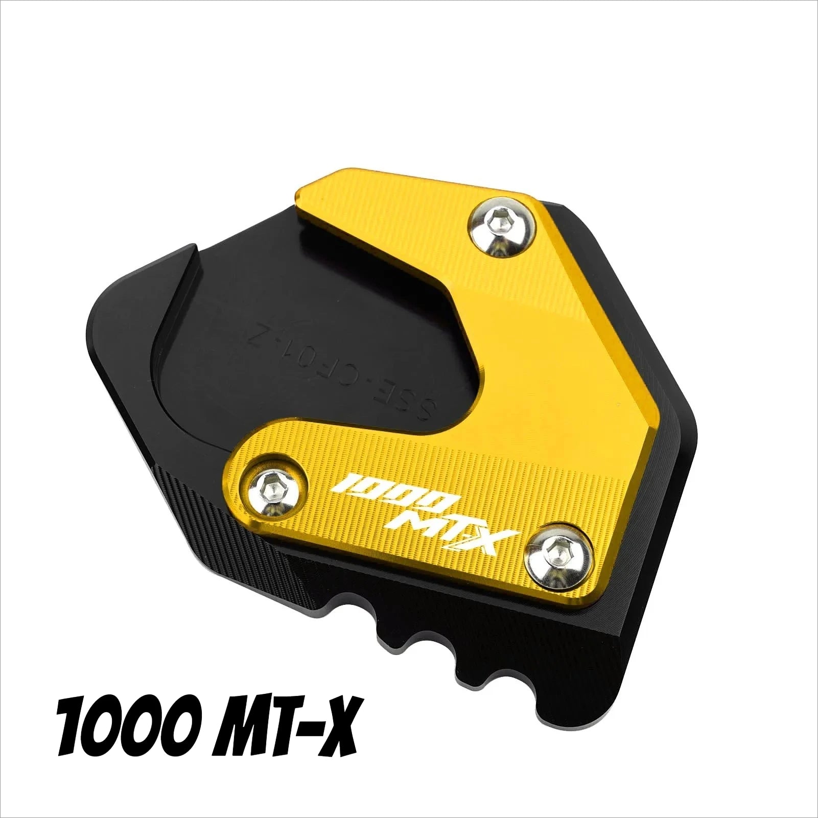 For CFMOTO 800MT CF 800 MT-X 1000 1000MTX 1000 MTX 2025 2026 Motorcycle Accessories Foot Kickstand Pad Side Stand Extender Plate – ZEXDDI Aluminum Gold Red Blue Sky Blue Grey Black