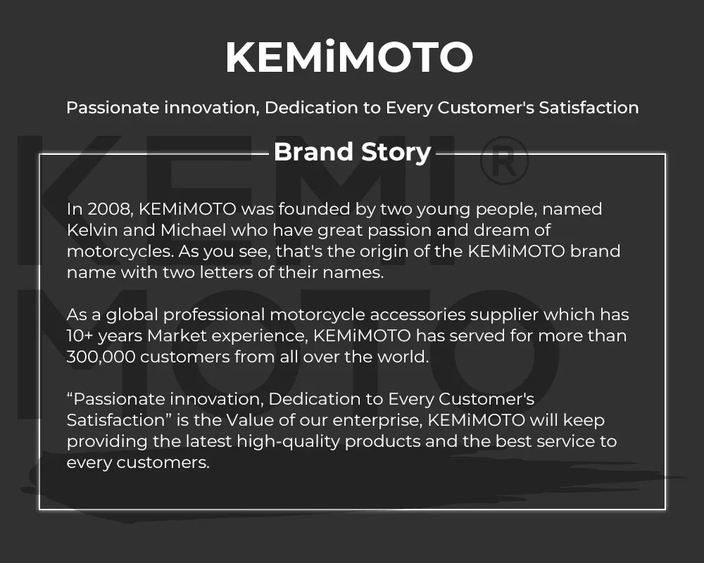 Motorcycle Speakers – KEMIMOTO Waterproof Bluetooth, USB & LED Audio