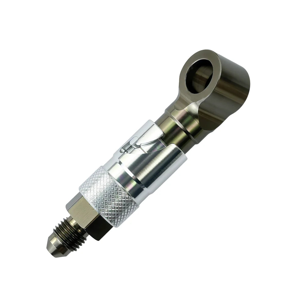 AN3 Brake Line Quick Disconnect Coupler – Brake Line Tools – Non-Spill Shut-Off Valve for Brake Fluid Change – 7075 Aluminium – Universal Motorcycle and Car – from $14