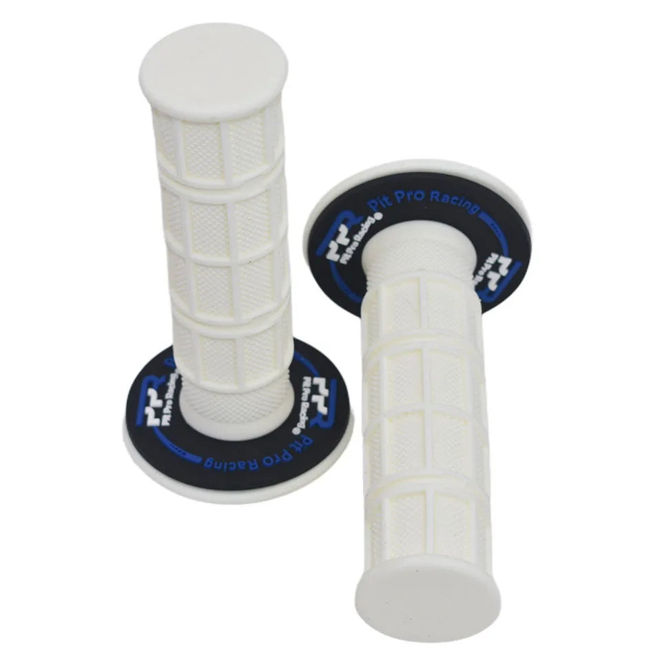 Pit Pro Racing Dirt Bike Handlebar Grips Colourful Soft Rubber Left 22mm Right 24mm Universal Anti-Slip Racing Grips for Pit Bike Motocross ATV Motorcycle – 21 Colors Ships from US/AU/DE (1 Pair)