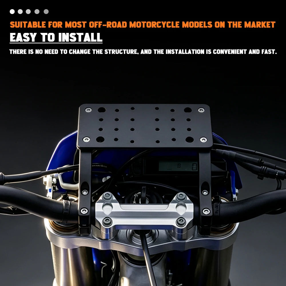 GPS Mount Bracket – Anti-Shake Navigation Mount for Husqvarna FC, TX & 701