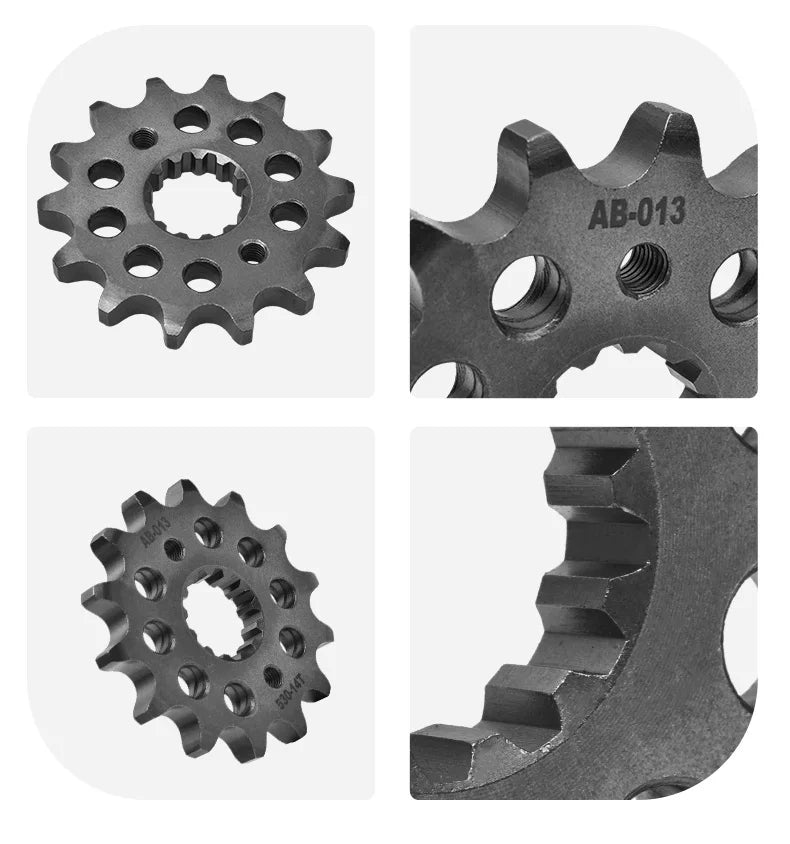 530 Front Sprocket 14T–17T Suzuki GSX