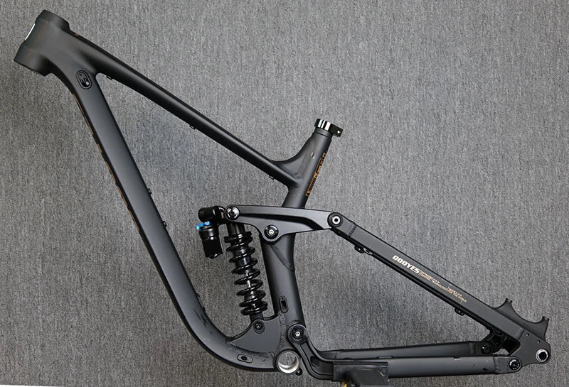 Bicycle Full Suspension Frame Soft Tail Trunnion MTB  Enduro  DH XC AM Mountain Frame  29/27.5ER Boost12*148mm Inner Cable DPD