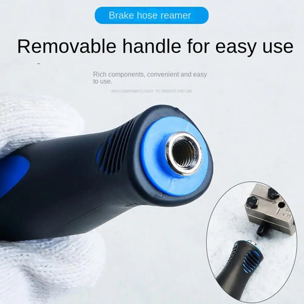 3/16" Double Flare Adapter and Handheld Brake Line Flaring Tool – Brake Line Tools – Double Flaring Tool for Auto Motorcycle Truck Brake Pipe Repair – 500g – $37