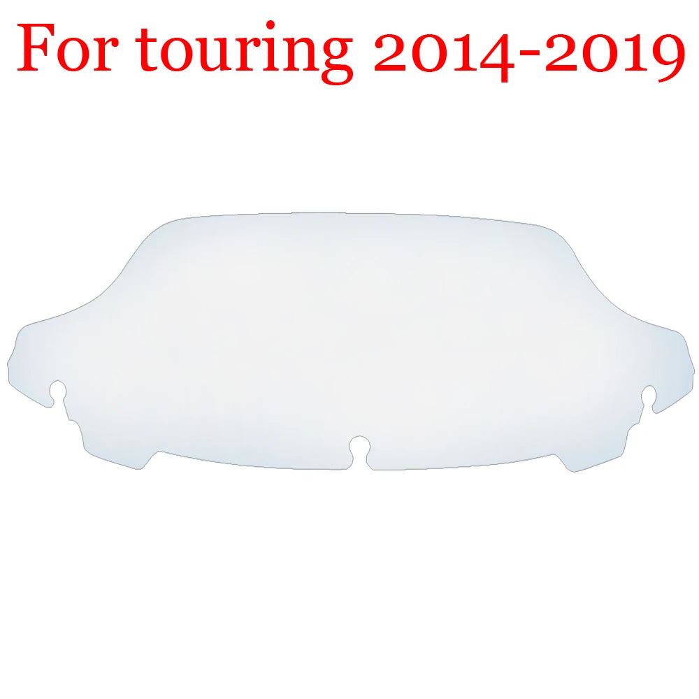 4.5-10.5" Motorcycle Windshield Fairing Windscreen for Harley Touring Electra Street Glide Ultra Limited 96-2022 Wind Deflector – TrichTu Mount ABS Black Clear Smoke 4.5in 6in 7in 8in 9in 10.5in