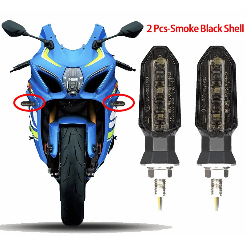 LED Turn Signal Bulbs – 8mm Mini Flashing Motorcycle Indicator Lights