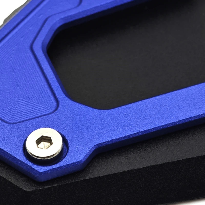 Motorcycle Accessories CNC Kickstand Side Stand Enlarger Extension Pad For BMW F850GS F850GS Adventure F750GS F 850 GS 2018-2023 – Aluminum Blue Grey Black Silver – Not for F900GS