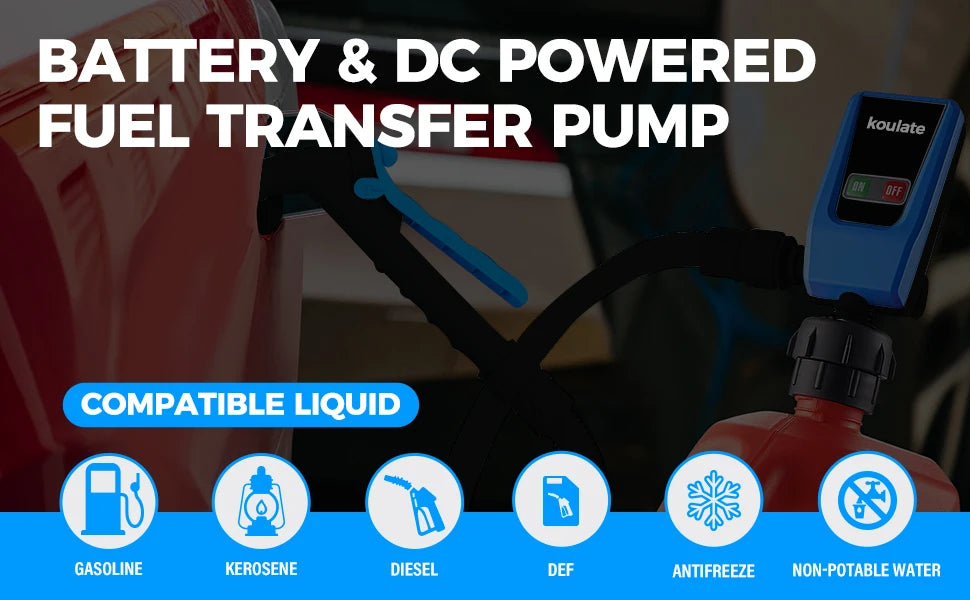 802M 12V Fuel Transfer Pump 3.2GPM