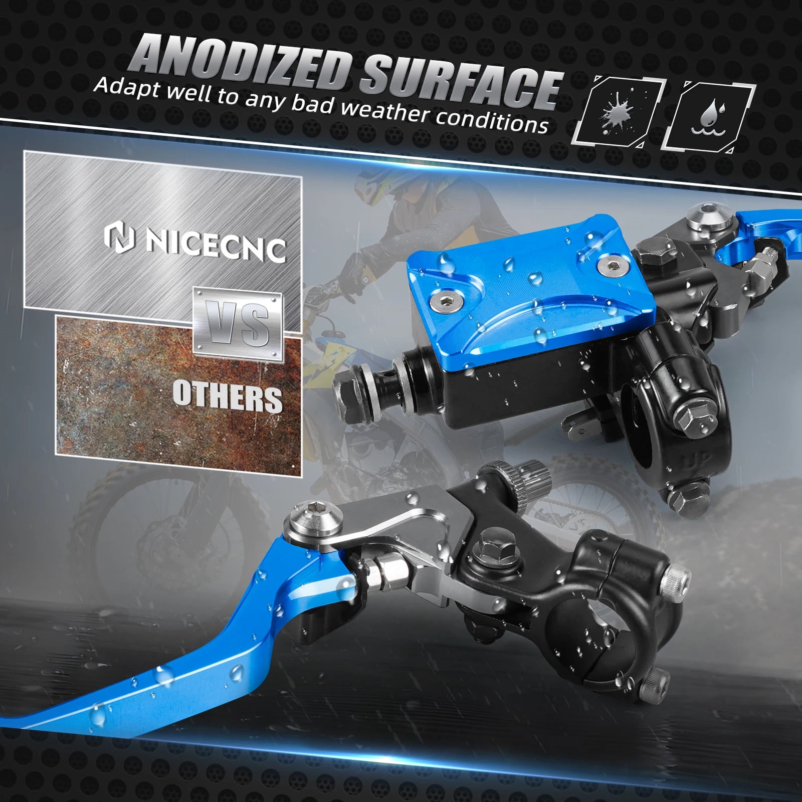 NICECNC Brake Clutch Lever Kit 7/8 Univ