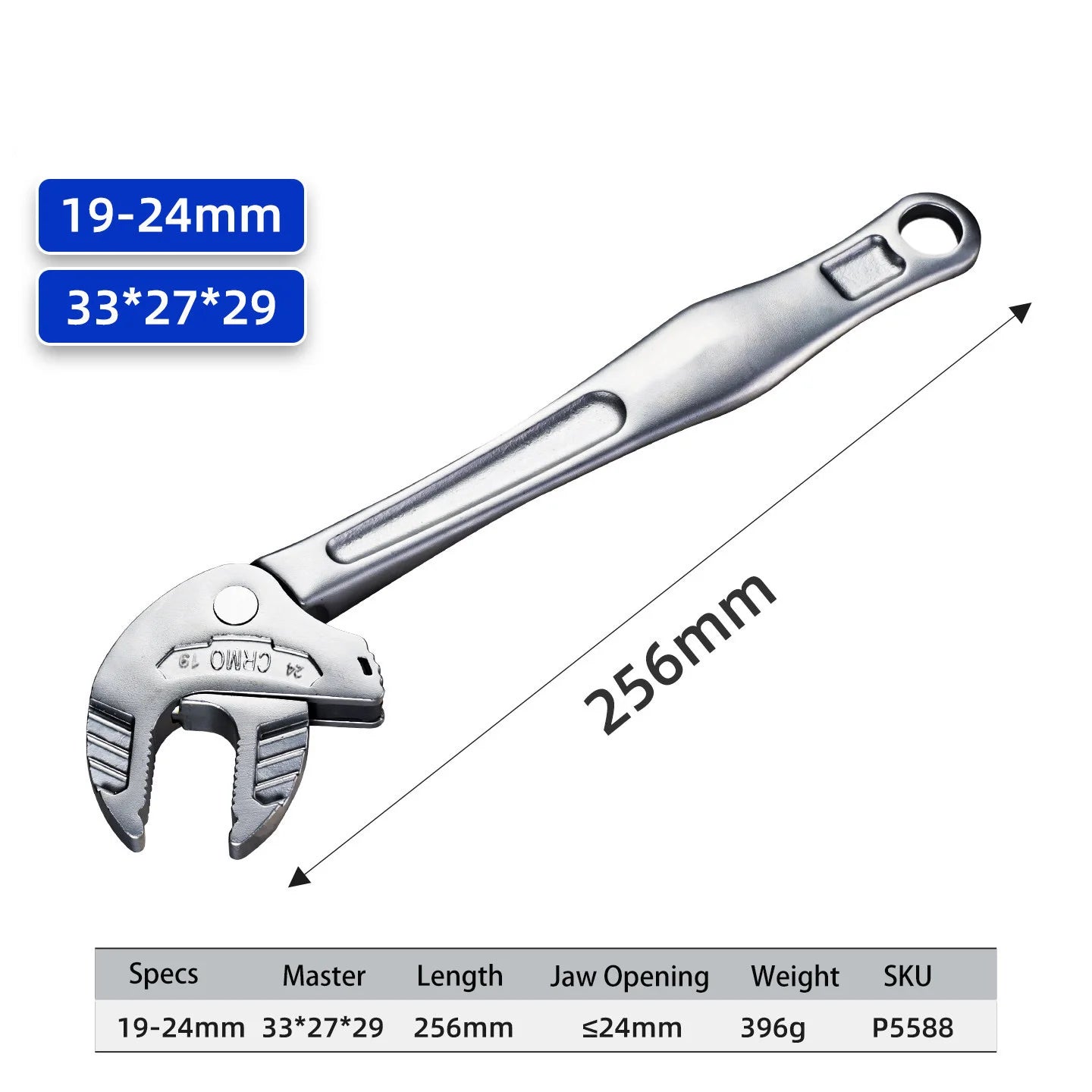 NIUXIANG Crab Claw Wrench – Heavy-Duty Adjustable Ratchet Self-Locking Wide Jaw – Auto / Motorcycle / Pipe Repair – from $10