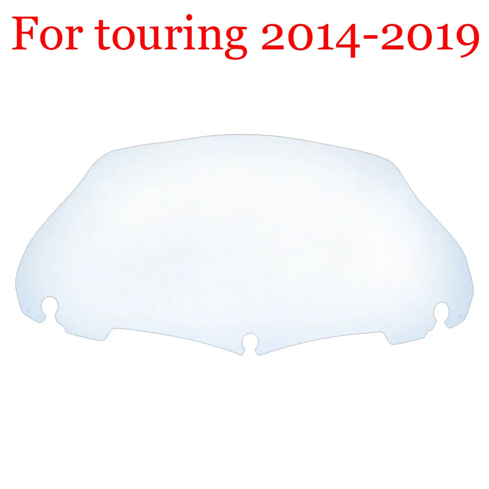 4.5-10.5" Motorcycle Windshield Fairing Windscreen for Harley Touring Electra Street Glide Ultra Limited 96-2022 Wind Deflector – TrichTu Mount ABS Black Clear Smoke 4.5in 6in 7in 8in 9in 10.5in