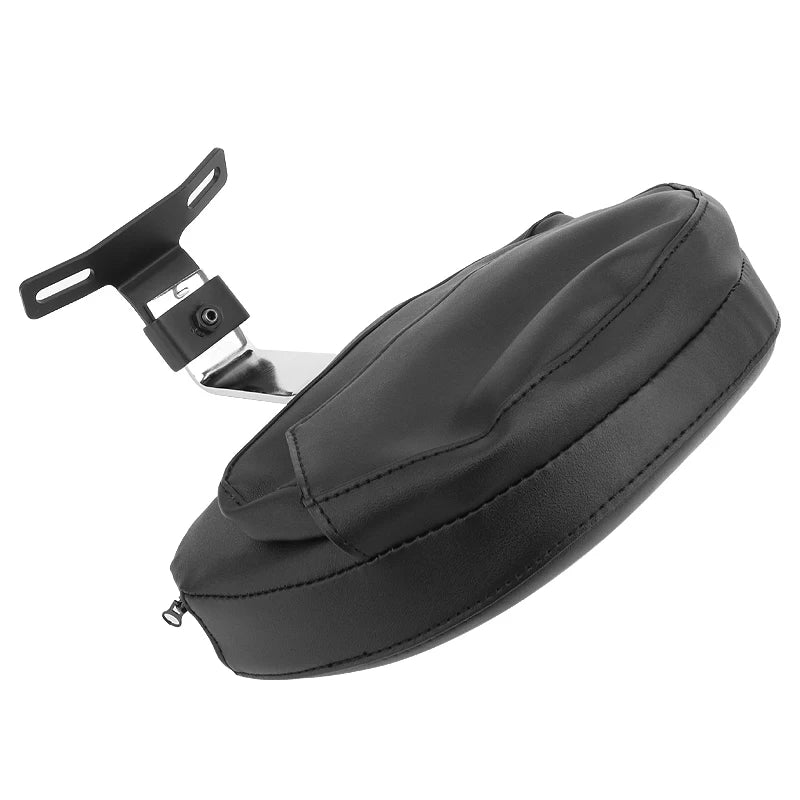 Motorcycle Adjustable Plug In Driver Backrest Rider Sissy Bar Pad For Harley Dyna Softail Electra Road Street Glide Road King