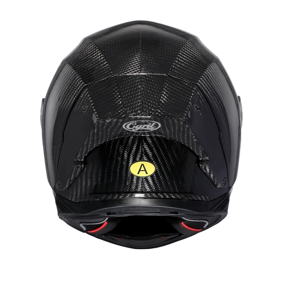 Carbon Fiber Helmets – CYRIL Full Face Motorcycle Helmet, Lightweight Racing Helmet, DOT & ECE Approved