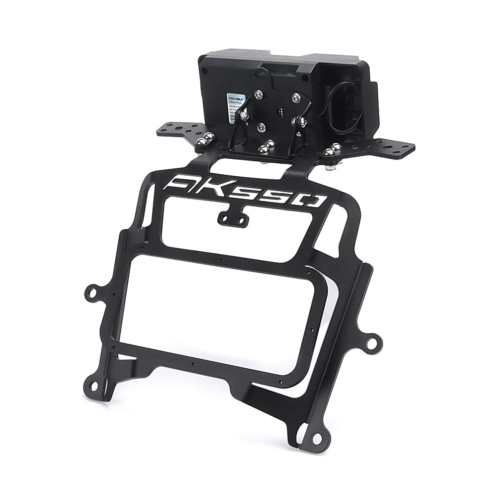 For KYMCO AK 550 AK550 2017-2022 GPS Navigator Support Wireless Charging Phone Holder Mobile Phone Navigation Bracket