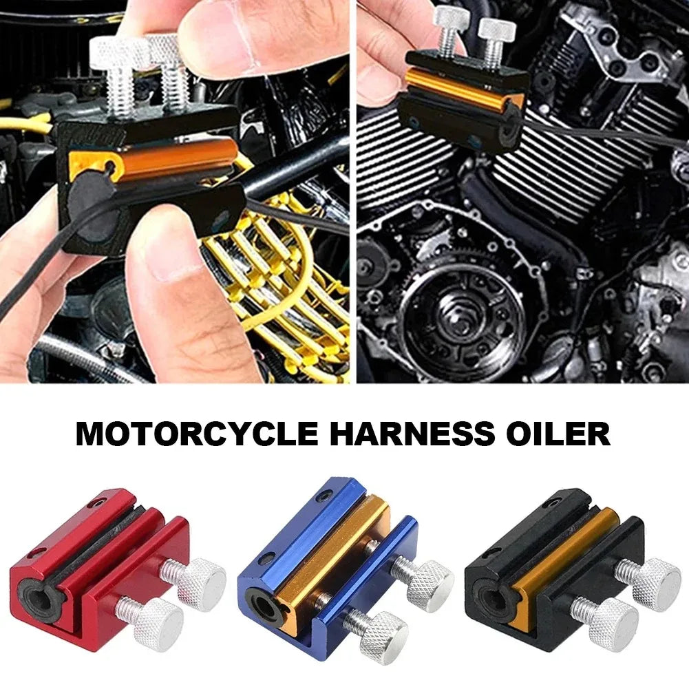 Motorcycle Dual-Head Anodized Aluminum