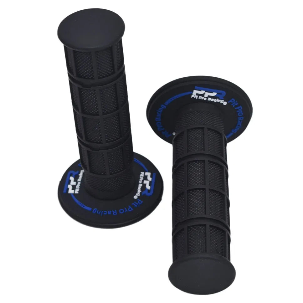 Pit Pro Racing Dirt Bike Handlebar Grips Colourful Soft Rubber Left 22mm Right 24mm Universal Anti-Slip Racing Grips for Pit Bike Motocross ATV Motorcycle – 21 Colors Ships from US/AU/DE (1 Pair)