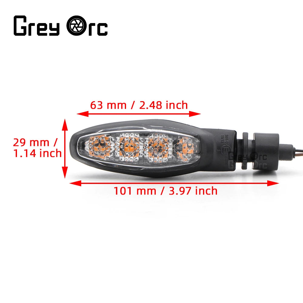 LED Turn Signal Bulbs – 2-Wire LED Indicator Lights for Triumph Motorcycle