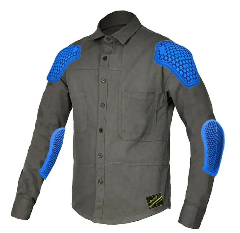Armored Riding Flannel with Casual Everyday Look