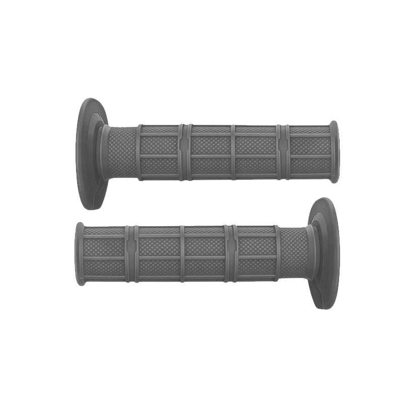 fastcozy Universal Motorcycle Handlebar Grips 7/8" Left 22mm Right 24mm Non-Slip Soft Rubber Modification Moto Handles for Honda Suzuki Ducati Benelli Dirt Bike Motocross – 7 Colors (1 Pair)