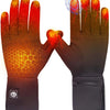 Rechargeable Electric Heated Glove Liners for Men Women Battery Heating Ski Snowboarding Hiking Cycling Thin Gloves Hand Warmer