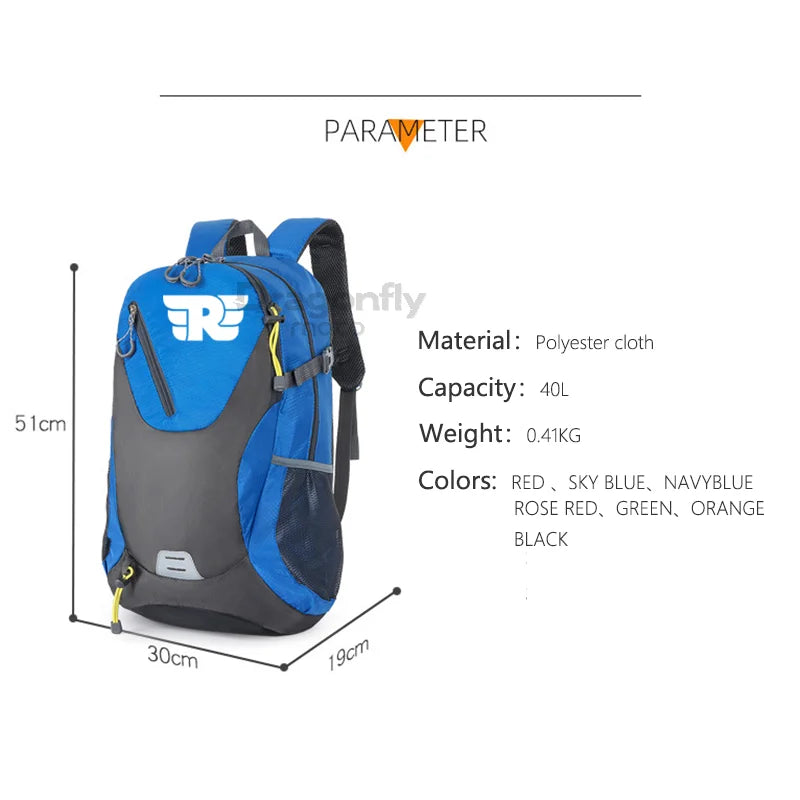 Motorcycle Backpack – Waterproof Travel Bag for Royal Enfield