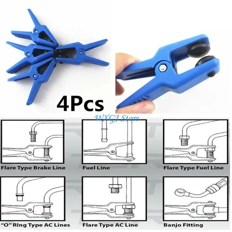 37JE Plastic Brake Hose Retainer and Fuel Line Clamp Set – Brake Line Tools – High-Strength Plastic Brake Line and Fuel Line Clamp for Car and Motorcycle – $42