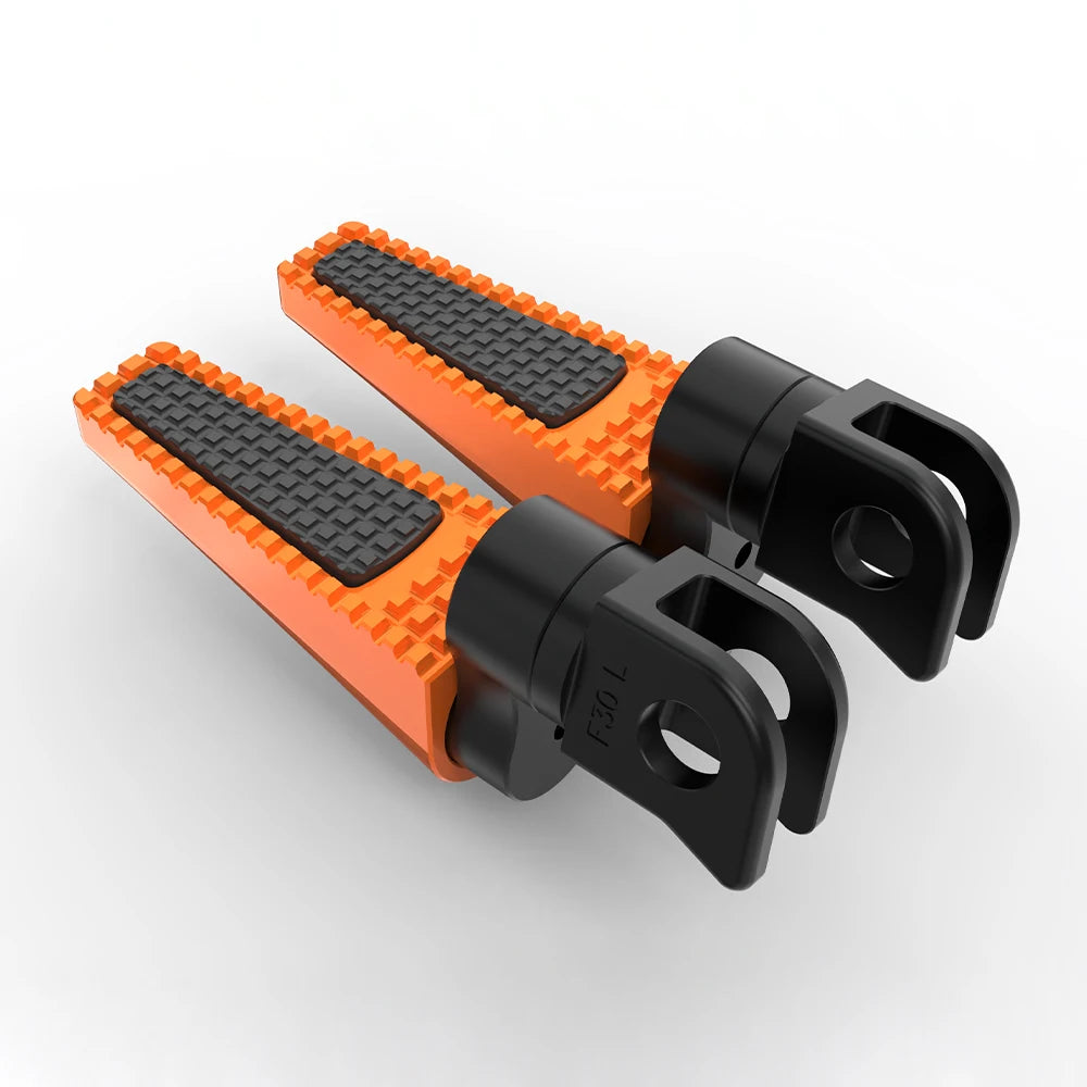 Kawasaki Z650 Anniversary / Z650RS / Z1000SX / ZX-6R / ZX-9R Front Foot Pegs – Adjustable 360° or Straight – CNC Aluminum + Rubber – 7 Colors – $75–$90