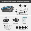FREEDCONN Motorcycle Bluetooth Headset – Wireless Helmet Intercom & FM Radio