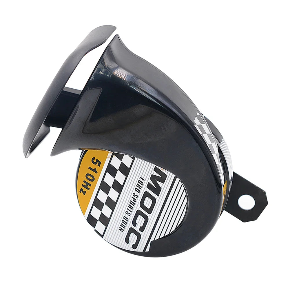 Motorcycle Horn – 12V 130dB Super Loud 510Hz Waterproof Snail Horn