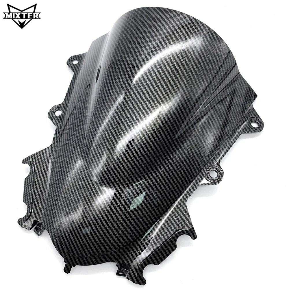 Motorcycle Sport Racing Windshield Windscreen Deflector Visor Viser for YZF R15 V3.0 2019 2020 2021 YZF-R15 V3 YZF R125 YZF-R125 – MIXTER PC Plastic Black Smoke Transparent Silver Carbon Rainbow