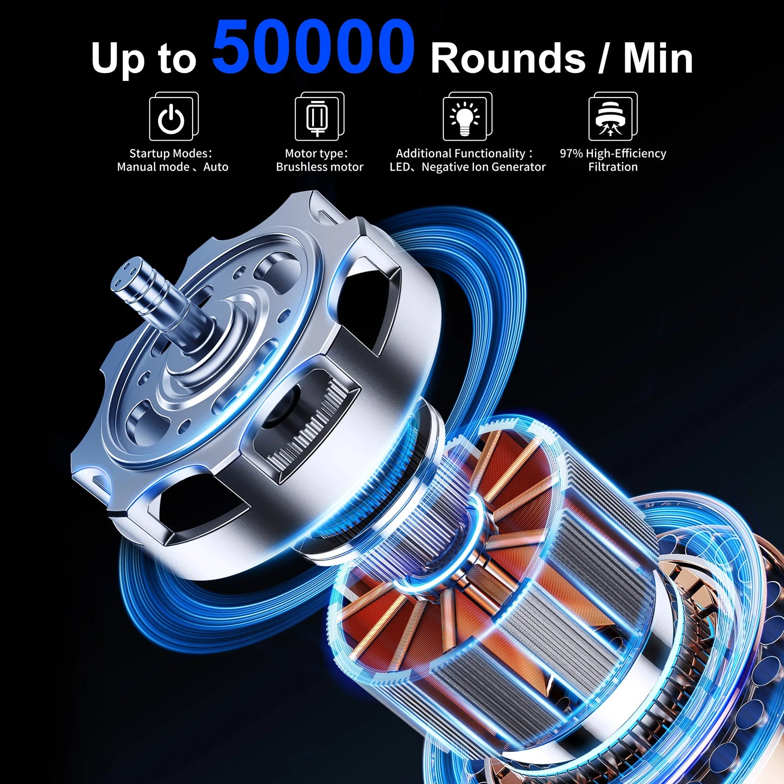 Vacuum Cleaner For CNC Router (Little Monster M1) Spindle Dust Collector for 775 Motor 500W Spindle TTC450 CNC Engraver Parts