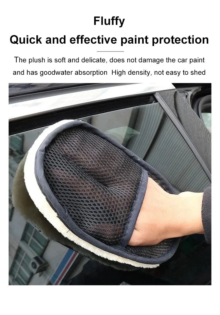 Car Cleaning Washing Gloves