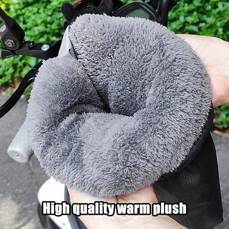 CORNING Handlebar Muffs PU Winter Black