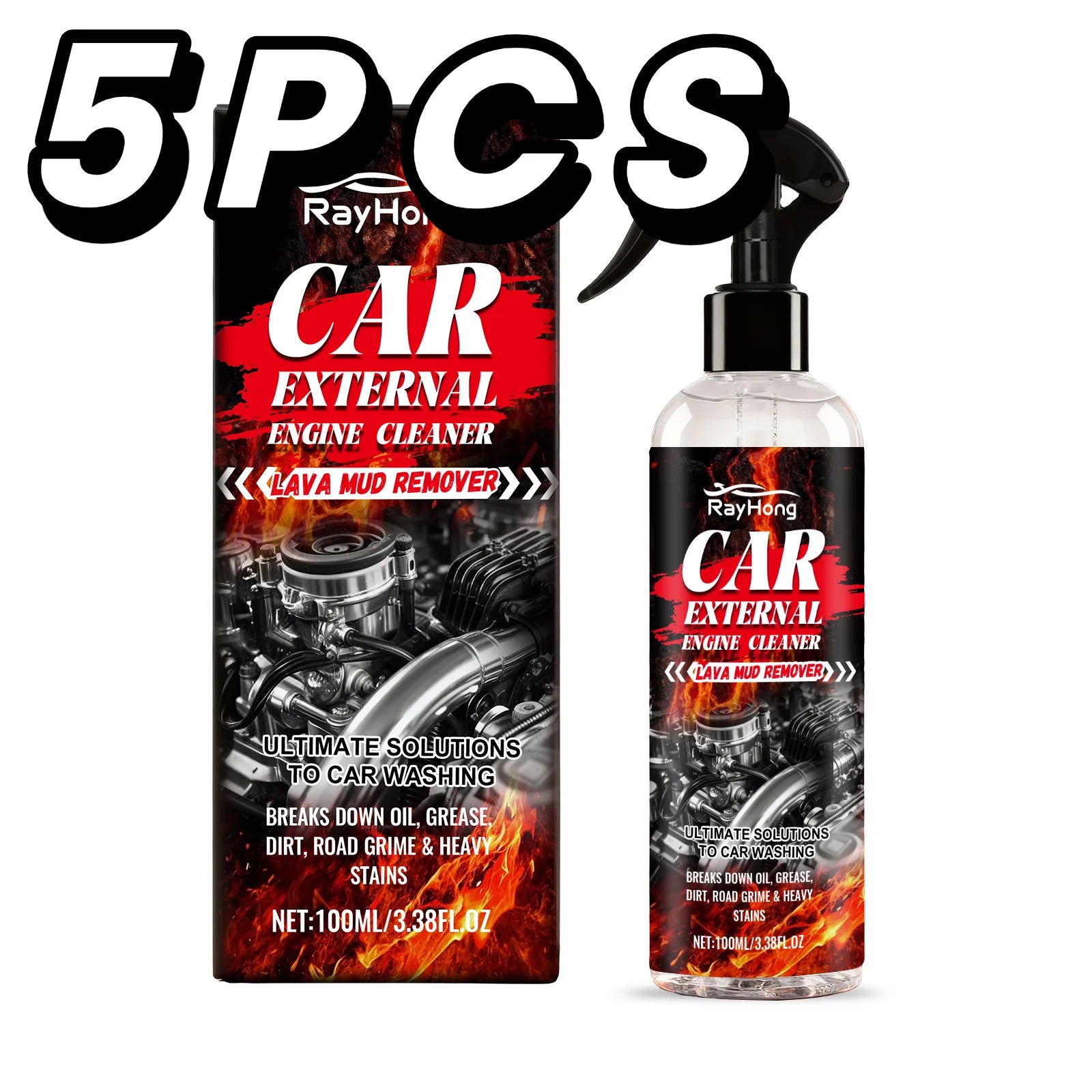 eelhoe No-Rinse Engine Cleaner
