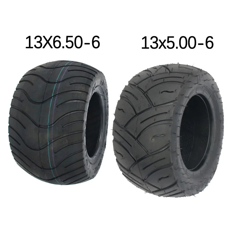 Dirt Bike Tires – 13x5.00-6 & 13x6.50-6 Tubeless Motorcycle Tires