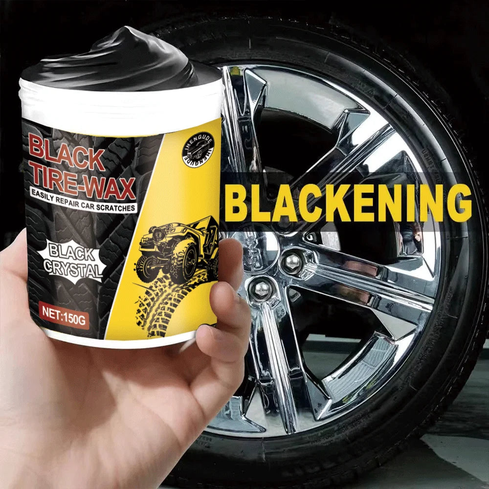Tire Shine Spray & Dressing – High Gloss Black Tire Polish UV Protection Long-Lasting Coating – Restores Faded Tires – $16
